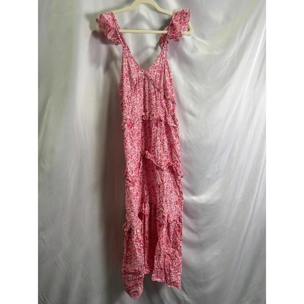 MISA Los Angeles Pink Morrison Dress Size S with Fabric Snags
